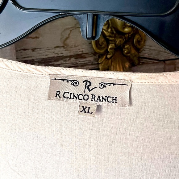 R Cinco Ranch blouse / tunic XL - Picture 3 of 6